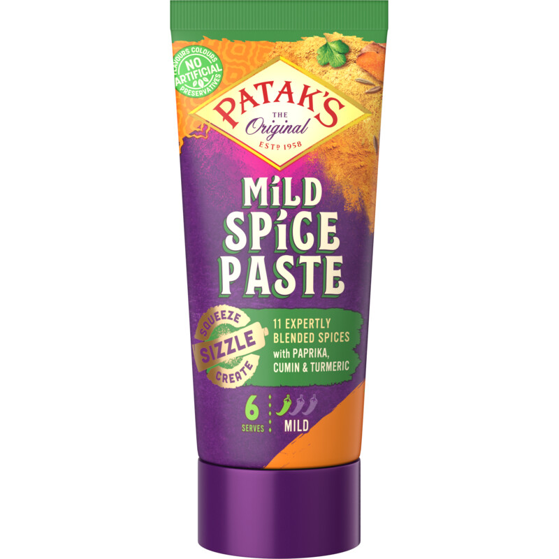 Een afbeelding van Patak's Mild spice paste