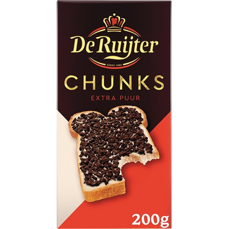 Een afbeelding van De Ruijter Chunks extra puur
