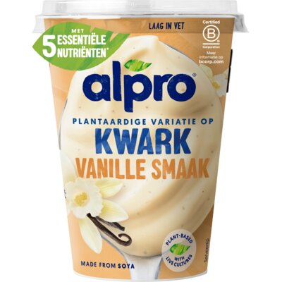 Alpro Plantaardige variatie op kwark vanille