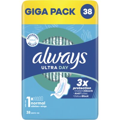 pdp-image-Always Ultra day normal maandverband giga pack