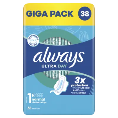 pdp-image-Always Ultra day normal maandverband giga pack