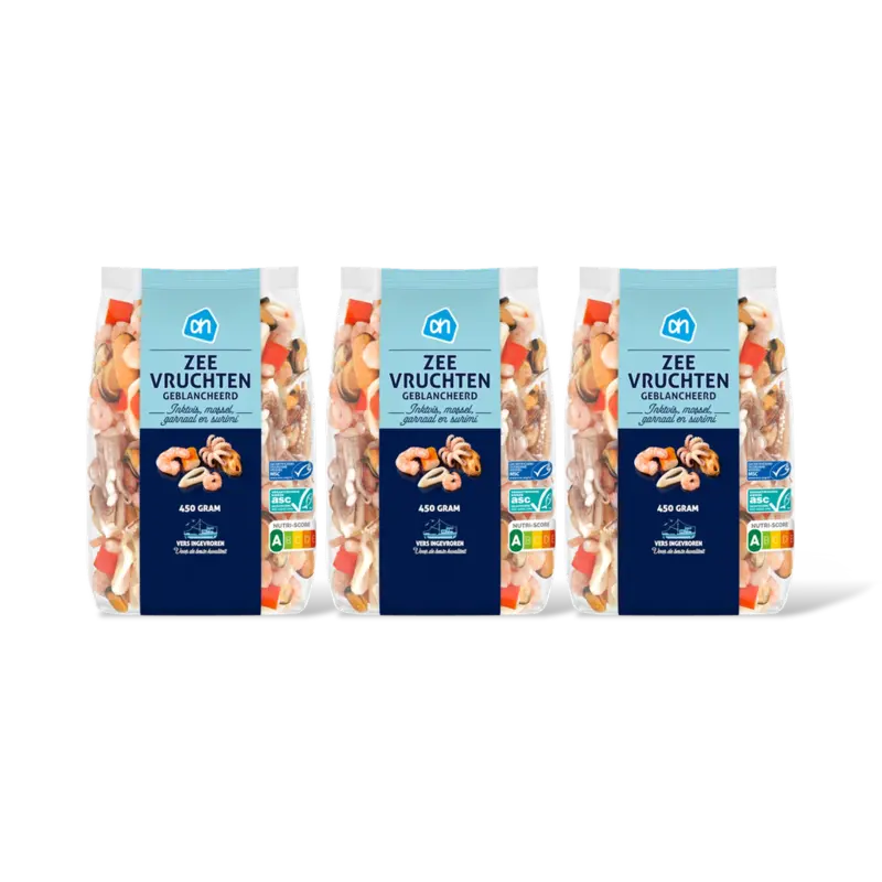 AH Gemengde zeevruchten 3-pack