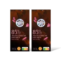 Delicata 85% cacao ayurvedische kruiden 2-pack