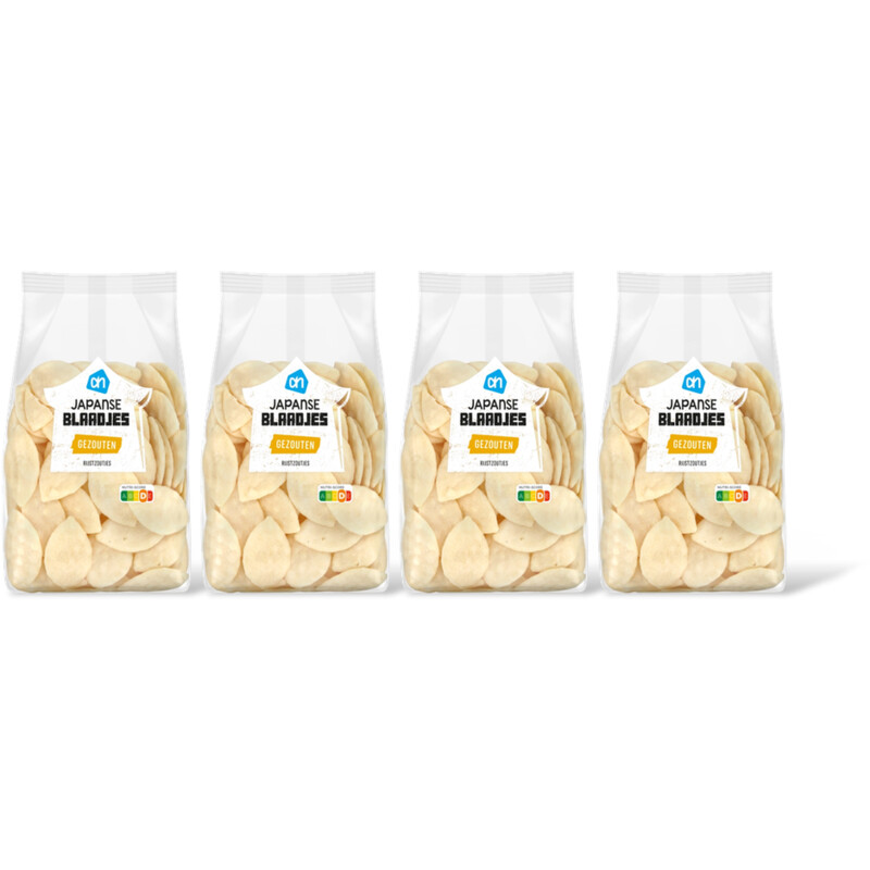 AH Japanse blaadjes gezouten 4-pack