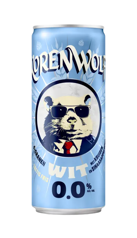 Korenwolf 4-granen Wit 0.0%