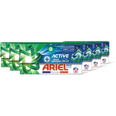 pdp-image-Ariel 4in1 pods+ active wasmiddelcapsules 6pck