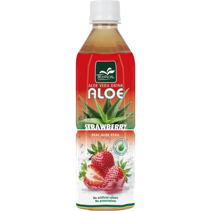Een afbeelding van Tropical Aloe vera aardbei