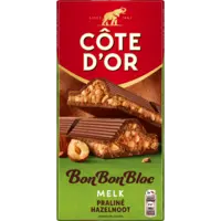 Côte d'Or BonBonBloc chocoladereep hazelnoot