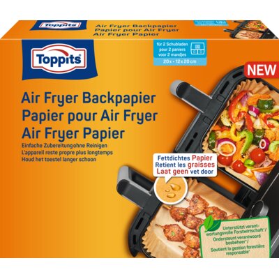 pdp-image-Toppits Air fryer bakpapier 12x20cm