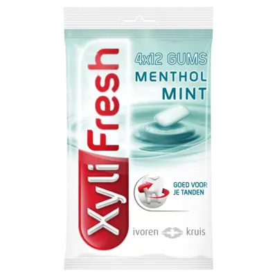 pdp-image-XyliFresh Mentholmint gum sugarfree 4-pack