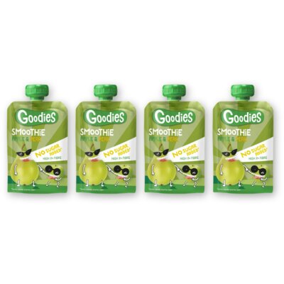 pdp-image-Goodies Knijpfruit smoothie appel & peer 3+ 4pck