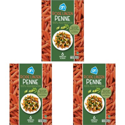 pdp-image-AH Rode linzen penne 3-pack
