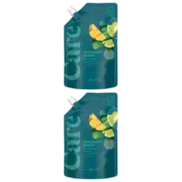 Care Bergamot boost shower gel refill 2-pack