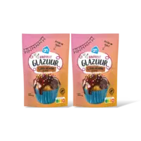 AH Bakfeest glazuur chocolade smaak 2-pack