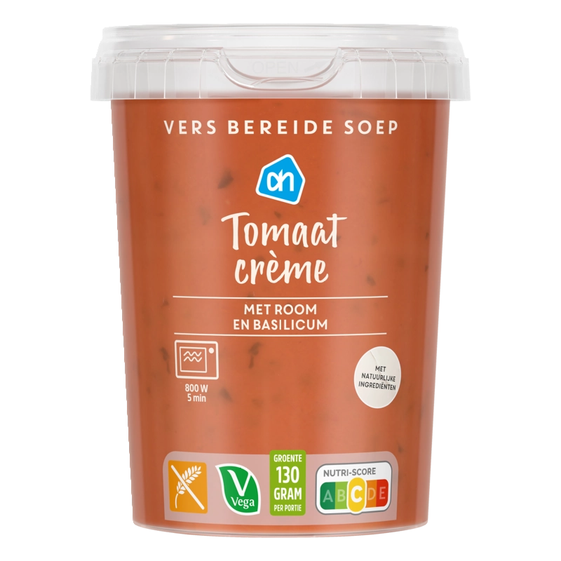 AH Verse soep tomaat crème