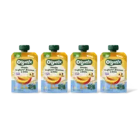 Organix Nutri fiber mango/yoghurt/banan 12m+ 4pk