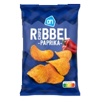 AH Ribbelchips paprika