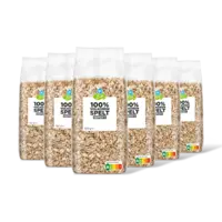 AH Biologisch 100% spelt 6-pack