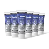 Oral-B 3D White met houtskool tandpasta 6-pack