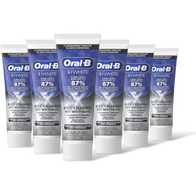 pdp-image-Oral-B 3D White met houtskool tandpasta 6-pack