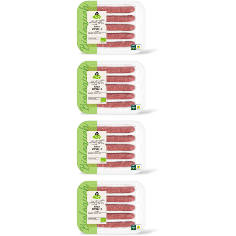 AH Biologisch Runderchipolata 4-pack