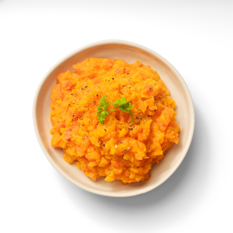 Een afbeelding van AH Excellent Pureergroente pompoen zoete aardappel