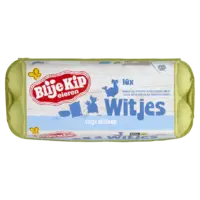 Blije Kip eieren Witjes vrij uitloop eieren