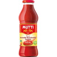 Een afbeelding van Mutti Passata gezeefde fluweelzachte tomaten