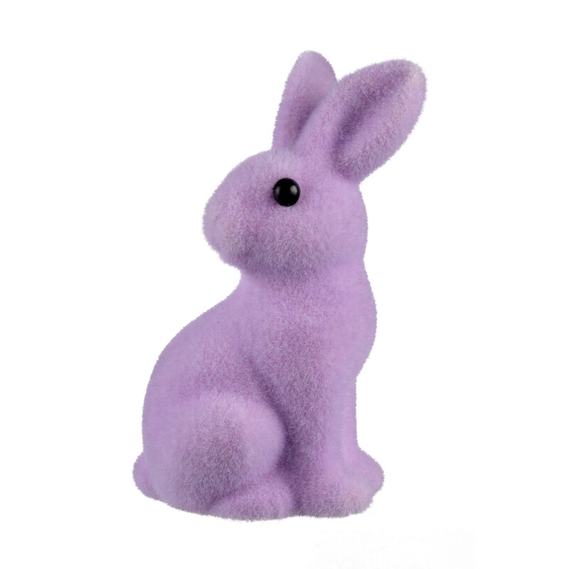 AH Flock haasje lila groot