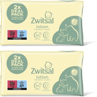pdp-image-Zwitsal Baby lotion billendoekjes 4-pack