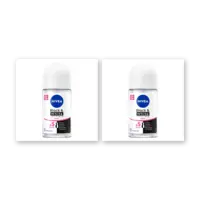 NIVEA Black & white original deo roller 2-pack