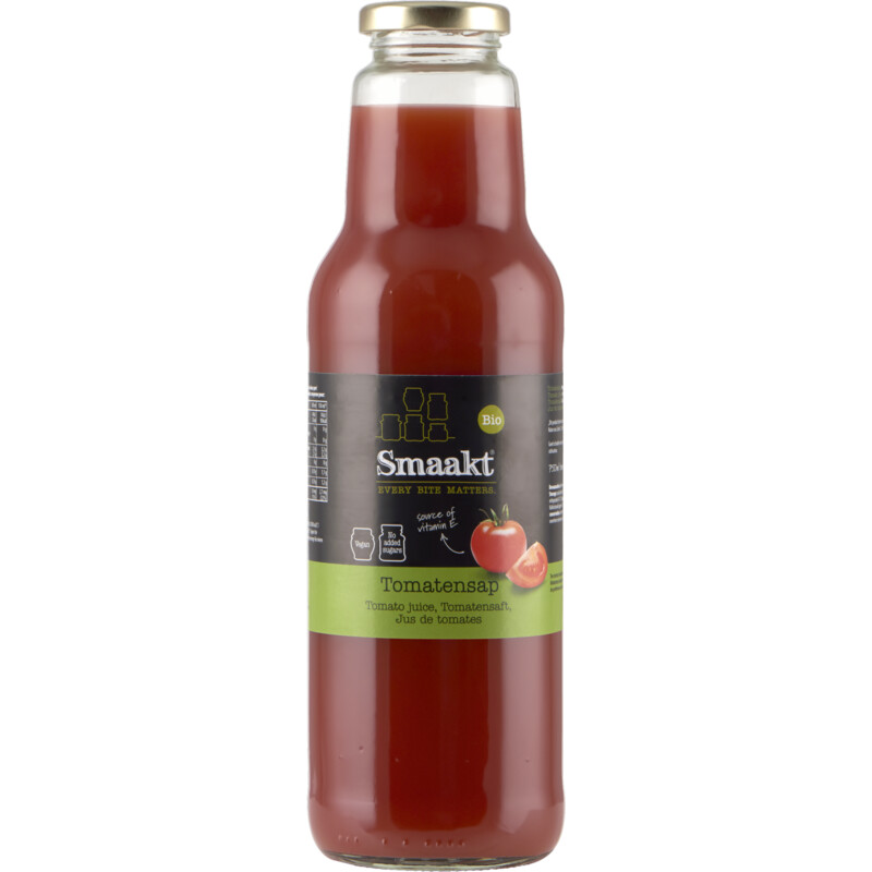 Een afbeelding van Smaakt Tomatensap