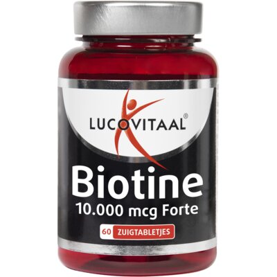 pdp-image-Lucovitaal Biotine 10000mcg forte zuigtabletten