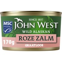 John West Wilde roze zalm zonder vel en graat