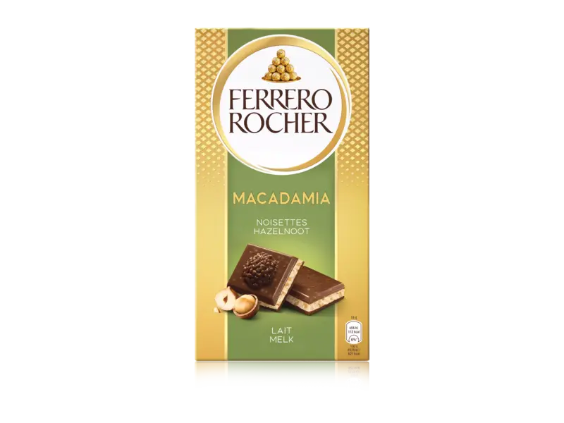 Rocher macadamia & hazelnut