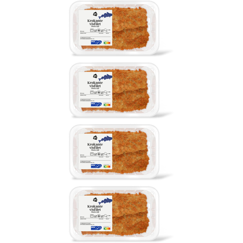 AH Krokante visfilet Thaise stijl 4-pack