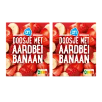 AH Doosje met aardbei banaan 2-pack