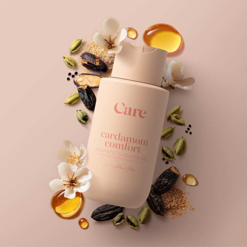 Een afbeelding van Care Cardamom comfort shower gel