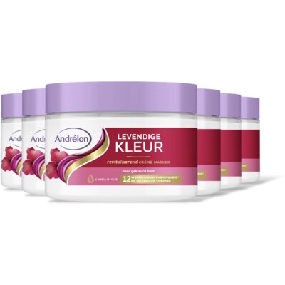 pdp-image-Andrélon Levendige kleur crème masker 6-pack