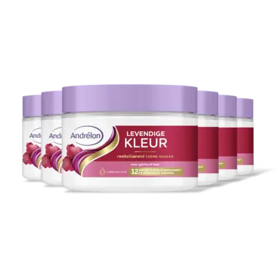 pdp-image-Andrélon Levendige kleur crème masker 6-pack