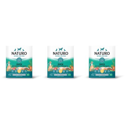 pdp-image-Naturo Eend en rijst voor de hond 3-pack