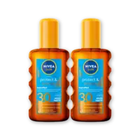 Nivea Sun Protect & bronze zonnespray spf30 2-pack