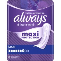 Always Discreet maxi protection inlegkruisjes
