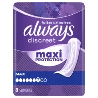 Always Discreet maxi protection inlegkruisjes