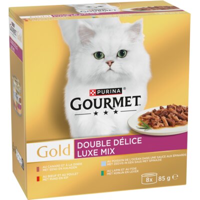 pdp-image-Gourmet Gold luxe mix met rund kip zeevis eend