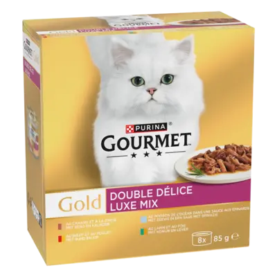 pdp-image-Gourmet Gold luxe mix met rund kip zeevis eend