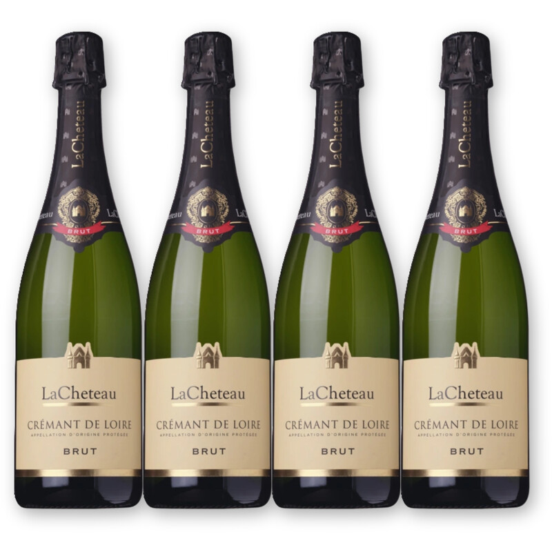 LaCheteau LaCheteau Crémant Loire 4 flessen