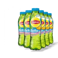 Lipton Zero green ice tea mango 6-pack