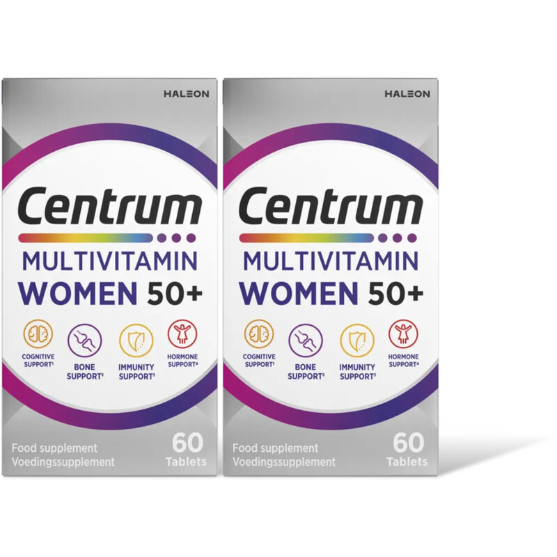 Centrum Multivitamin women 50+ tabletten 2-pack