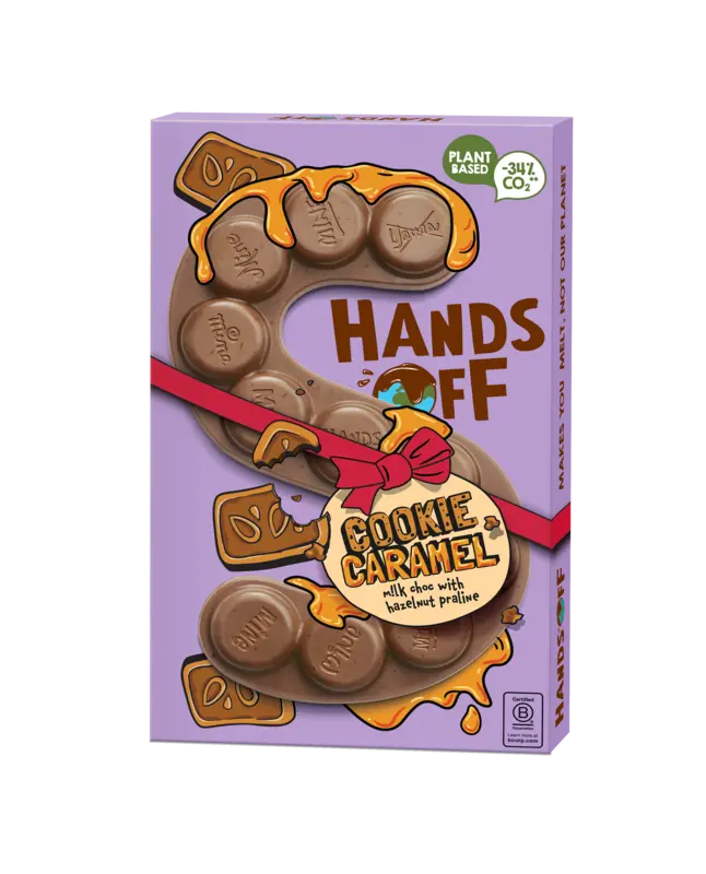Hands Off Sintletter cookie caramel